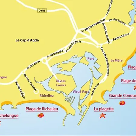 Duplex Climatise, Quartier Richelieu, Proche Plages, Garage, Cap D'agde - Fr-1-749-18 *